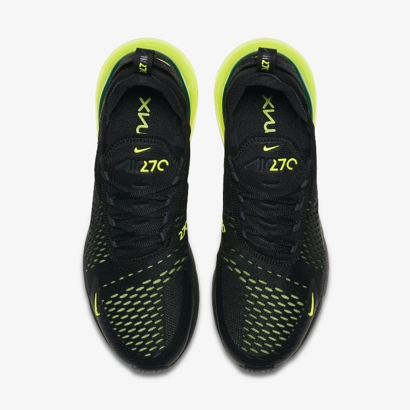 Nike air max hot sale 27 black volt green